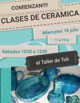 clases y seminarios cortos de cerámica